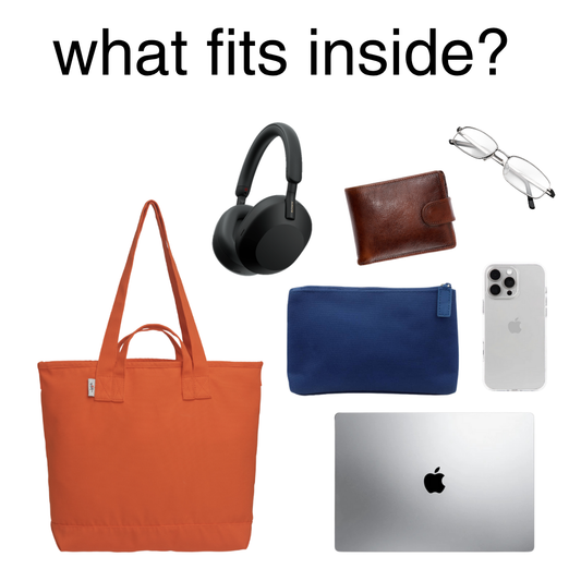 Ahona Tote Bag: Orange