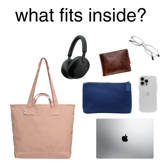 Ahona Tote Bag: Salmon