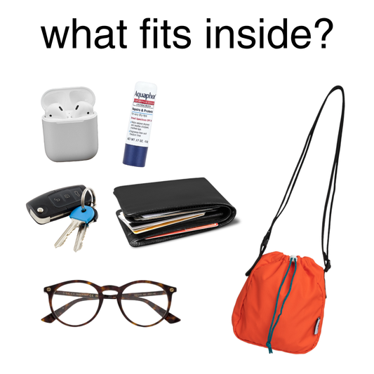 Mighu Sling Bag: Orange