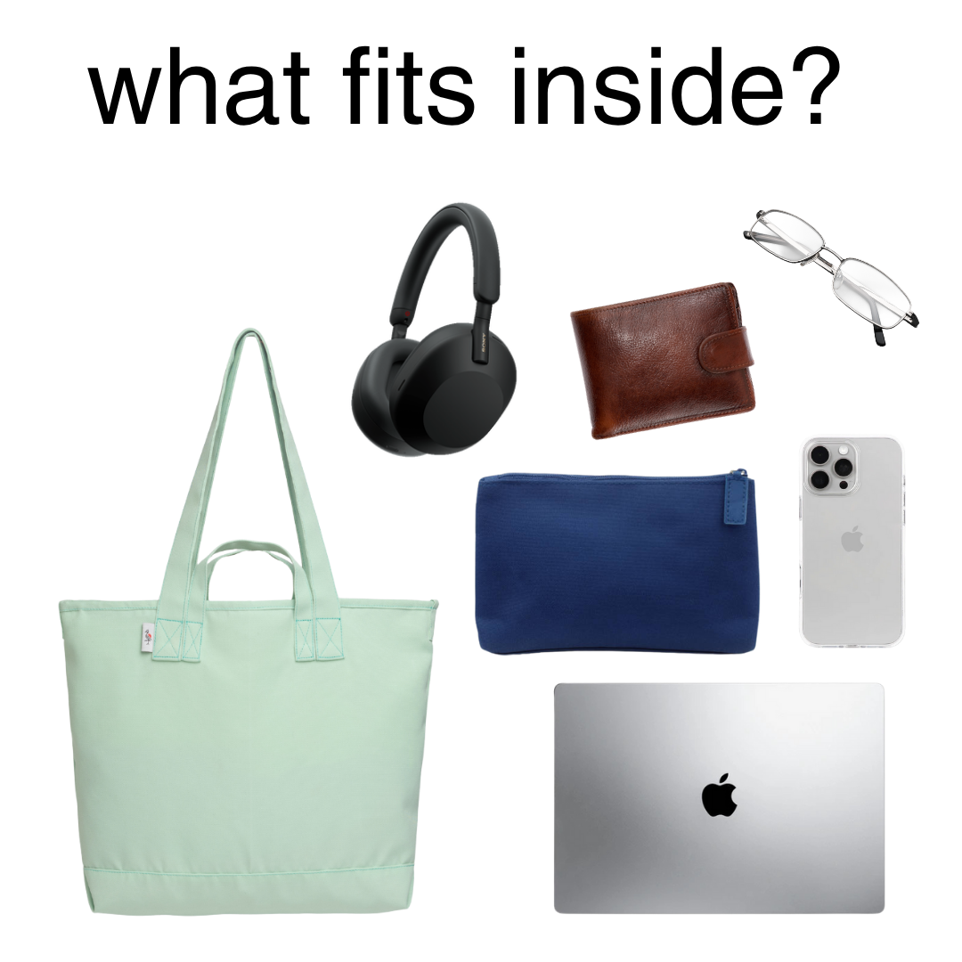 Ahona Tote Bag: Mint