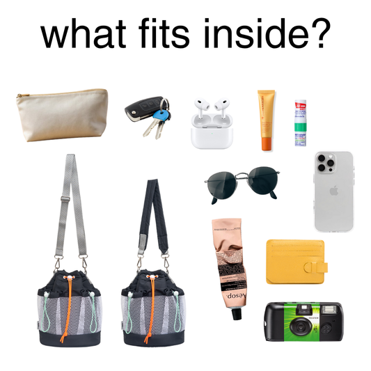 Cassia Sling Bag: Black