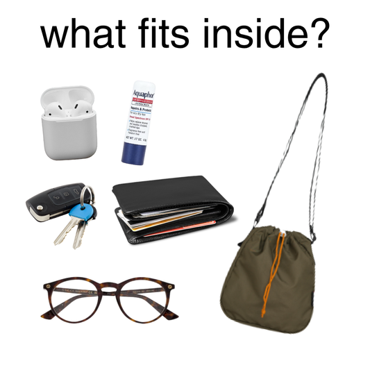 Mighu Sling Bag: Olive