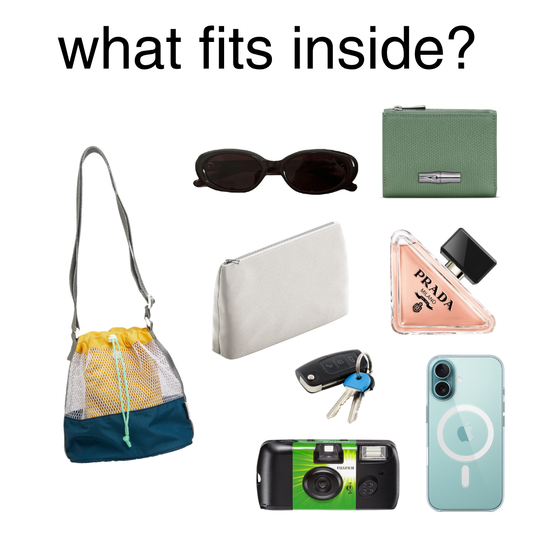 Moana Sling Bag: Darkgreenblue-Yellow