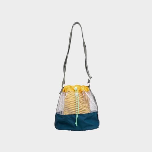 Moana Sling Bag: Darkgreenblue-Yellow
